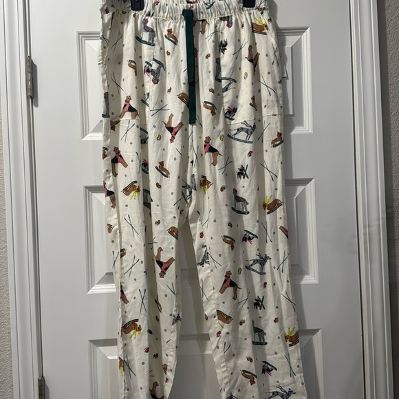 NWT JOYSPUN Winter Dog PJ Bottoms - Picture 1 of 4